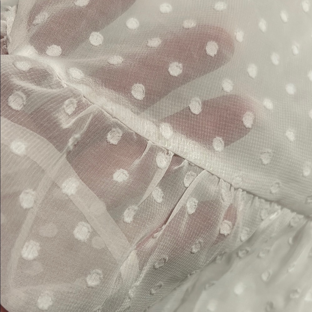White Kids Dress - Picture 3 of 11